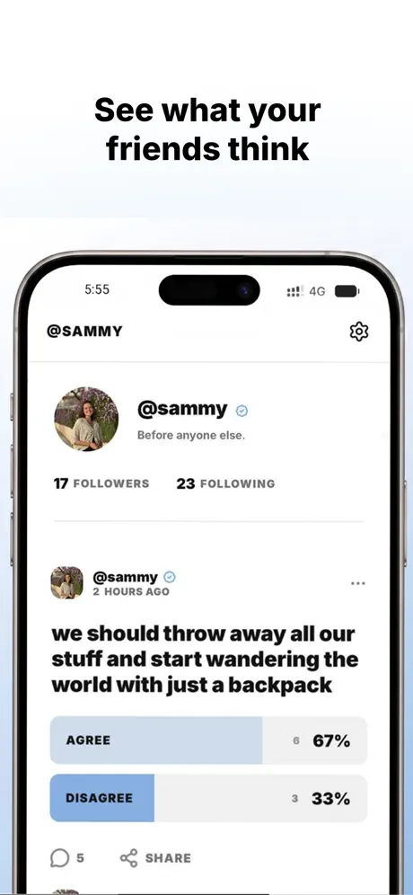 Opine Social Screenshot 3